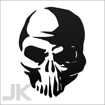 Decals stickers skull skulls jawless 0502 abf24