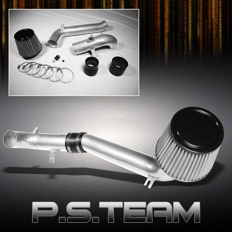 08-11 scion xb polished aluminum cold air intake+stainless washable cone filter