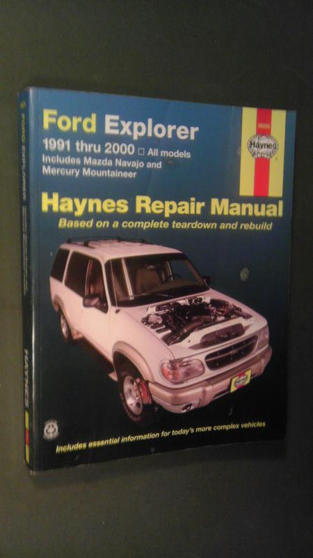 Ford explorer 91-00  haynes repair manual