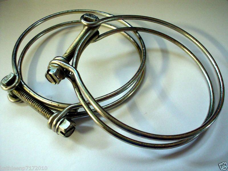 2 military jeep truck m151 a1 a2 vintage wire hose clamps mb willys m29 cckw ?