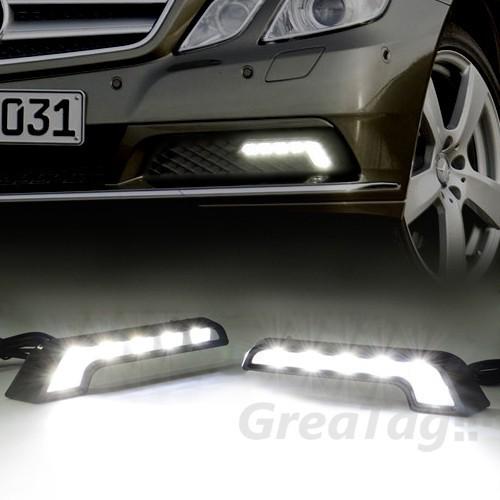 Super white 7000k led driving fog lamp drl daytime running light 6w smd new