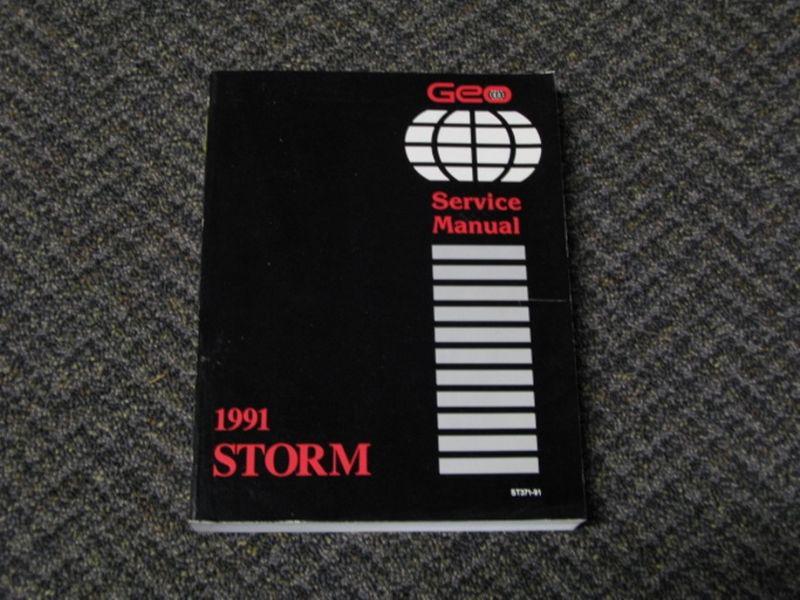 1991 91 chevrolet geo storm service manual 