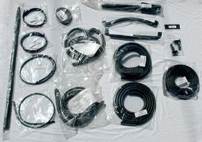 81,82,83 mustang gt t-top weatherstrip rubber seals kit