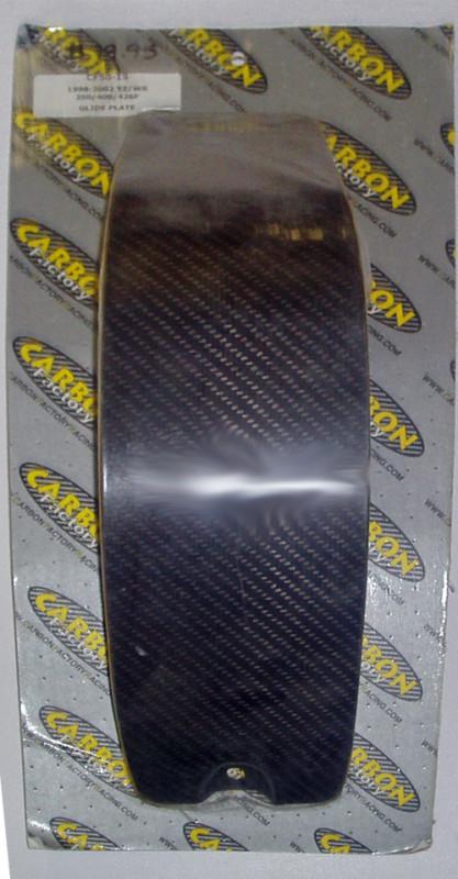 Carbon factory glide plate yamaha yz/wr 250-426 98-02