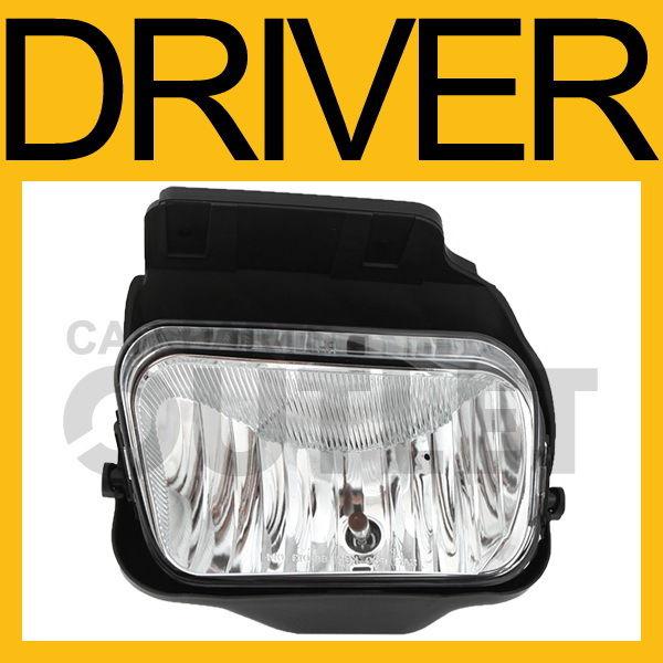 05 06 07 chevy silverado fog light lamp w/o body clad left driver side new l/h