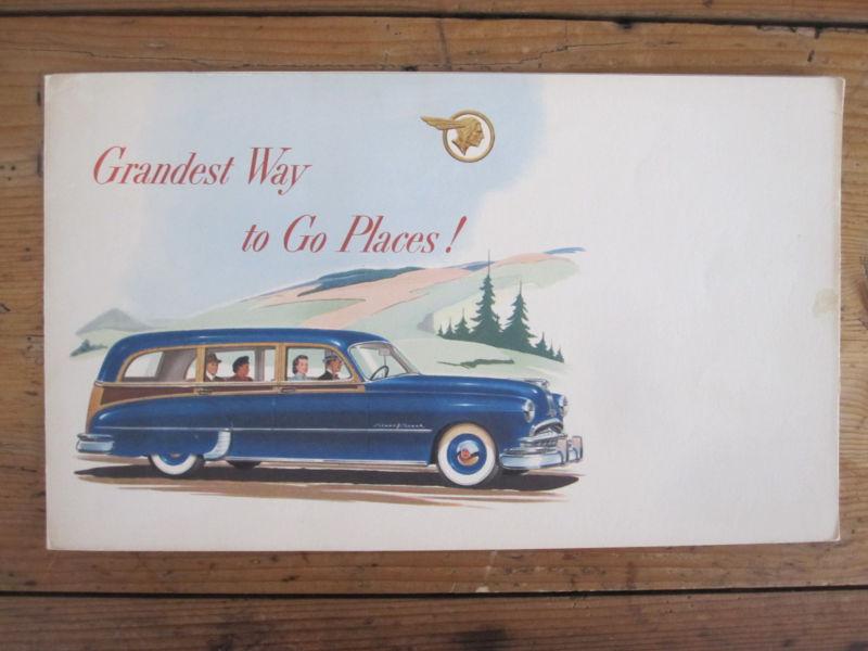 1949 pontiac station wagon sales catalogue-brochure