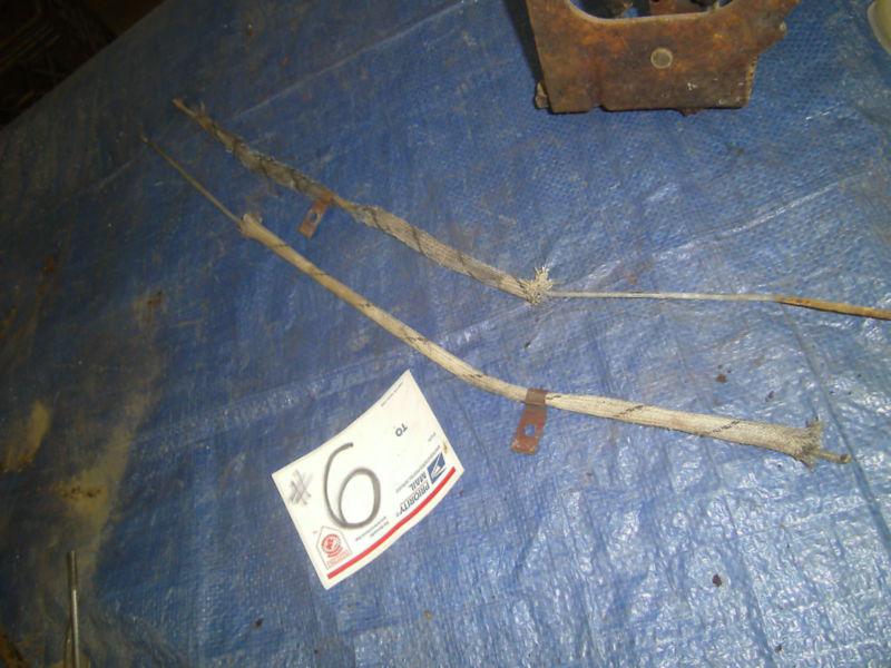 1964 buick riviera 63 64 65 rare door latch to inner inside handle linkage rods