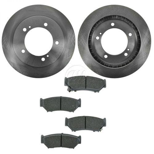 Tracker vitara front disc brake pad & rotor kit set