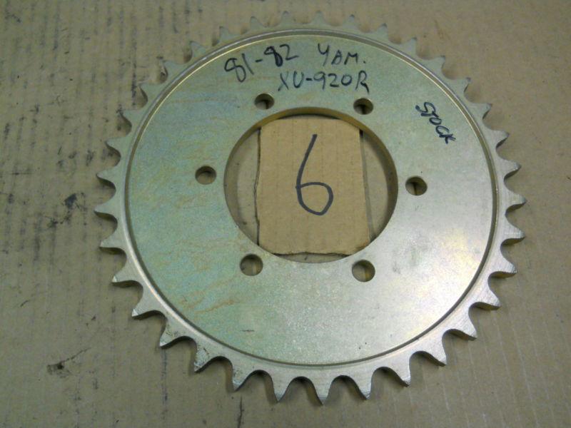 1981 1982 yamaha xv920 rh virago nos pbi rear sprocket 81 82 xv 920 xv-920 vjmc