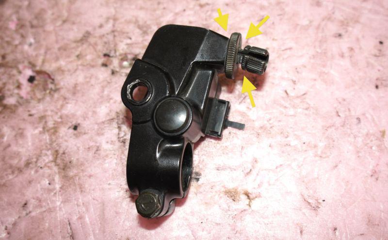 98 03 99 00 01 04 05 2 06 07 ninja ex250 clutch lever holder perch bracket clip 