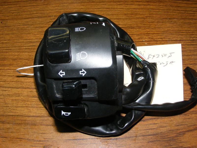 2011 kawasaki ex250j ninja turn signal switch