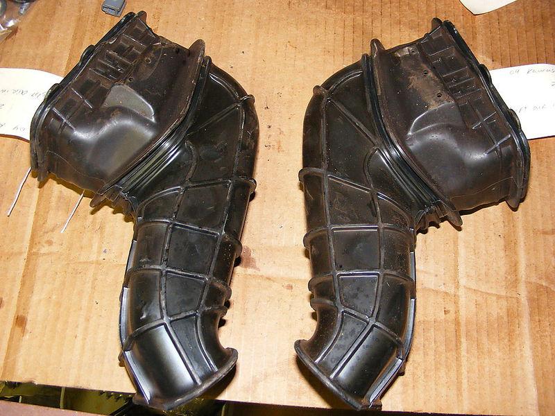 04 kawasaki zx10 air intake tubes left and right