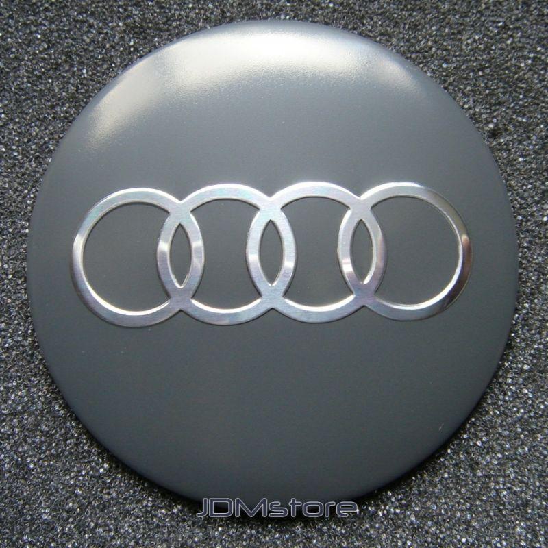 Audi wheel center cap sticker badges emblem 4 pcs