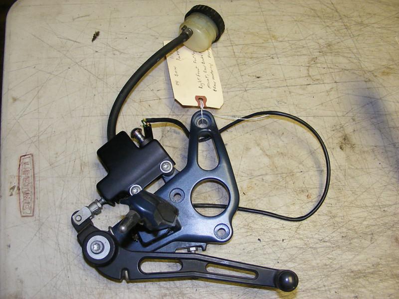 04  bmw r1150r rockster foot brake assembly