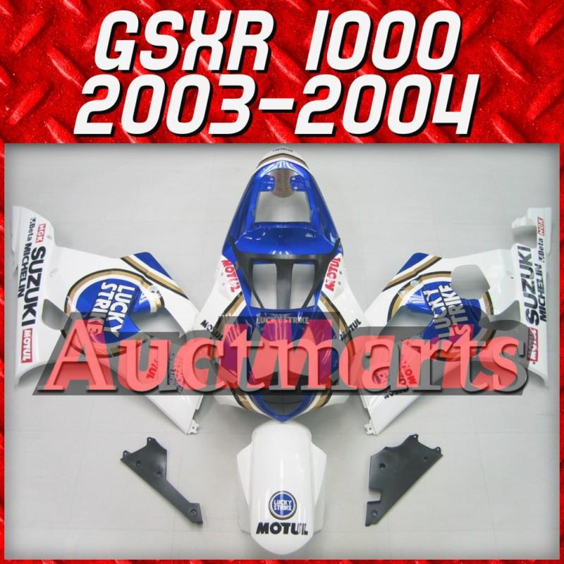 Fit suzuki 03 04 gsxr 1000 gsx-r1000 2003 2004 fairing k4 bodywork c10 d25