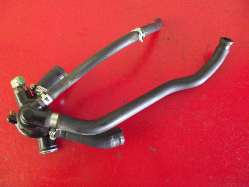 Honda super hawk vtr1000f thermostat housing switch hose 1998 1999 2000 01 2002