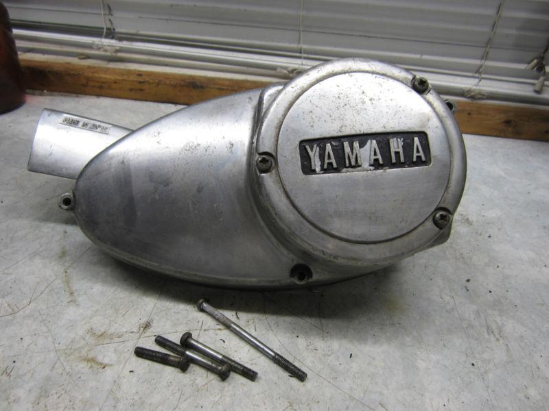 Yamaha ds6 250 twin right engine side cover w screws nice ds 6 scrambler