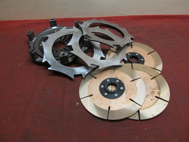 Nascar tilton triple disc clutch w/ new discs