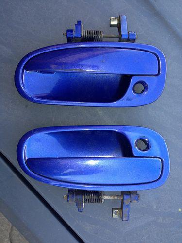 Civic 99-00 em1 door handles electron blue b16