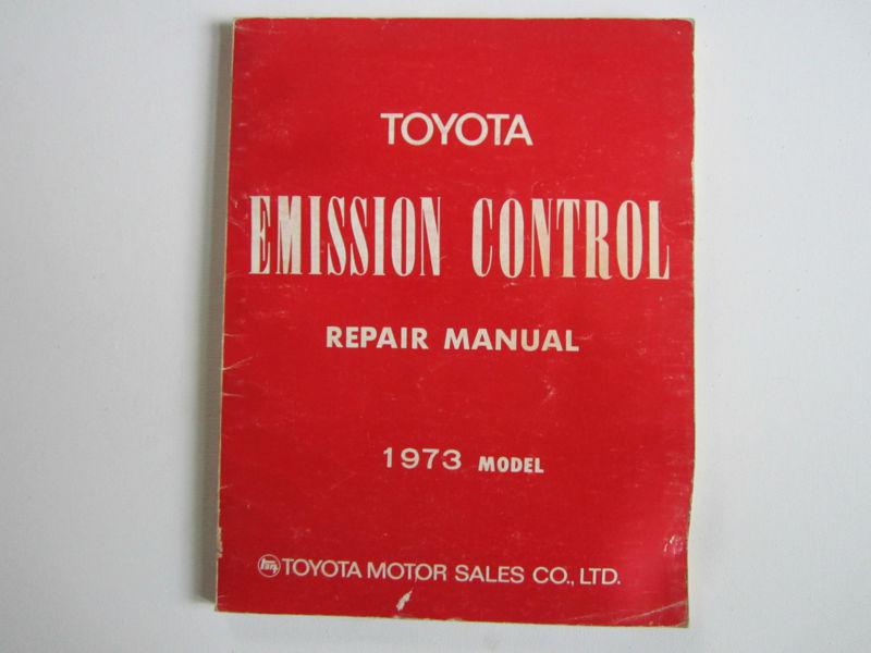 Toyota emission control book