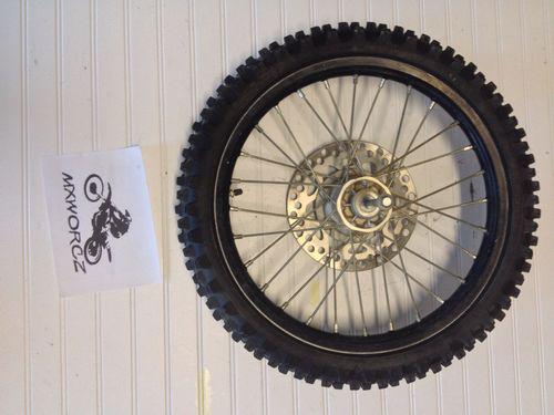 Kawasaki kx85 front wheel 03 04 05 06 07 08 09 10 11 12 #286