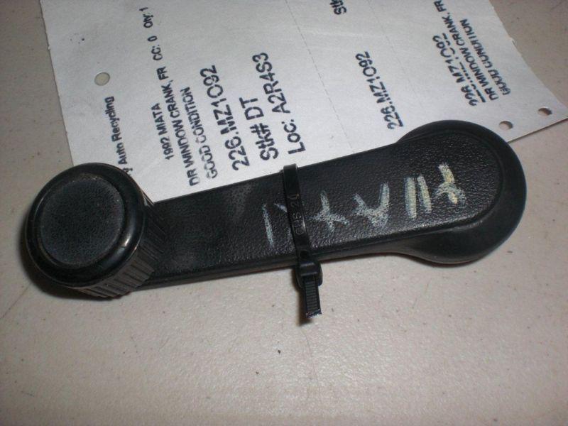 90 91 92 93 94 95 96 97 mazda mx-5 miata front window crank manual