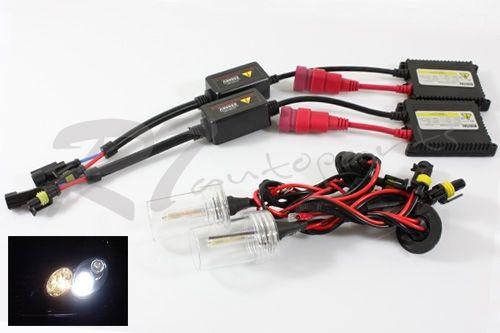 H7 jdm 6000k aftermarket ac slim ballasts hid fog/driving lights conversion kit