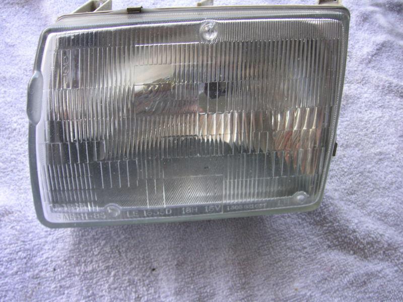 1989 mercedes benz 560 w126 left driver side head light, bosch le1855d  my#432