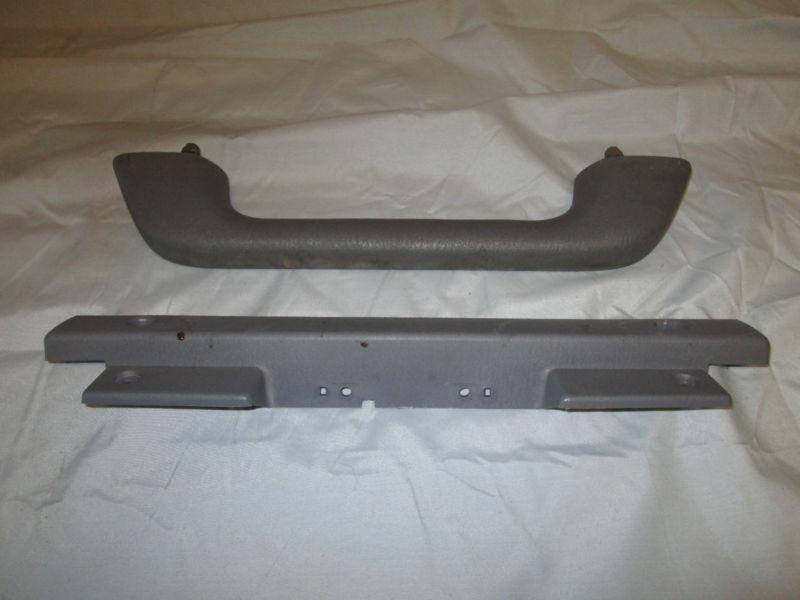 Jeep wrangler tj 1997 passenger dash interior handle dark gray 07250