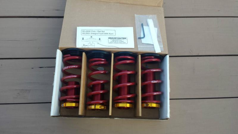 Ground control coilovers 94-01 integra (excluding type-r)