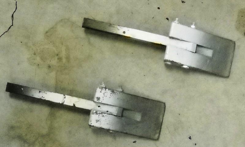 Piper twin comanche aileron counter weights