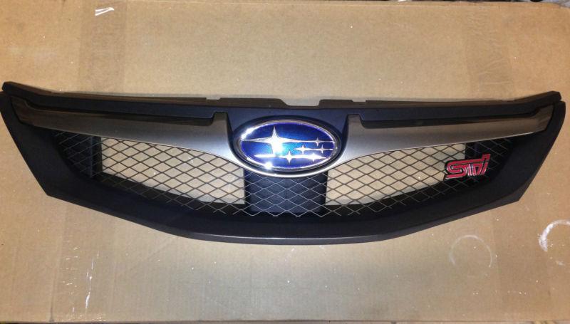 2008 2009 2010 subaru sti grill ~ perfect condition ~ no reserve