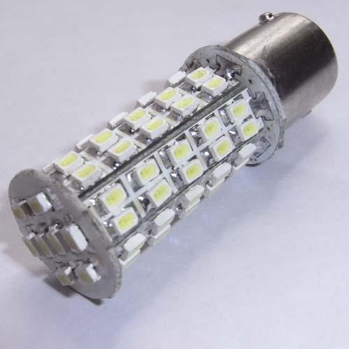 1x 1157 bay15d 68 smd led backup/reverse tail light bulb super white dc 12v new