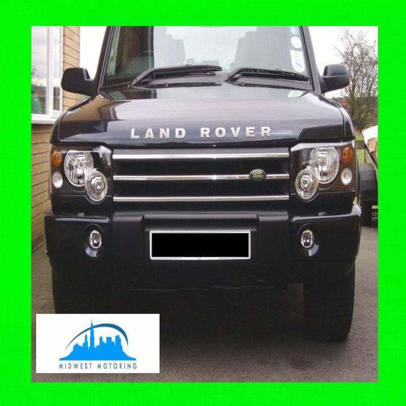 2003-2004 land rover discovery chrome trim for grille grill w/5yr warranty