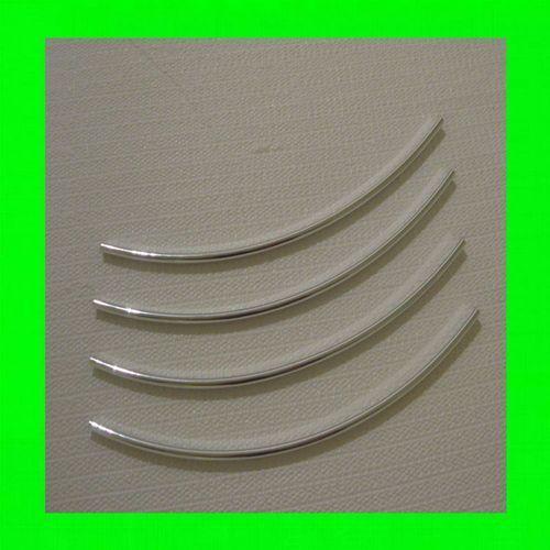 Ford chrome door edge guard trim molding protector 4 qty of 8" w/wrnty 1