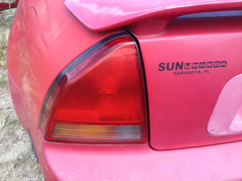 1992-1996 honda prelude left side tail light 