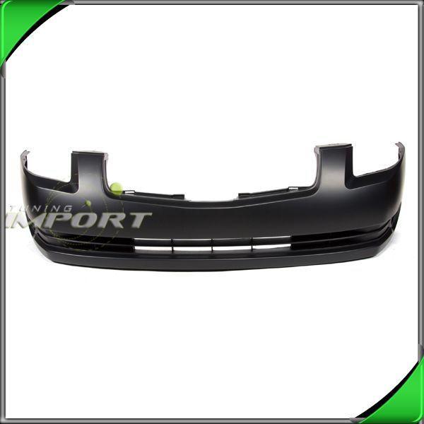 04-06 nissna maxima se sl primered black facial capa front bumper cover assembly