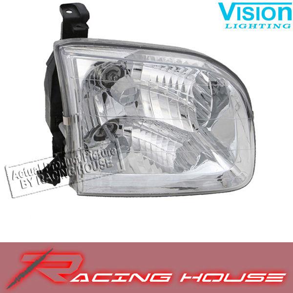 Right passenger side headlight kit unit replacement 2001-04 toyota sequoia