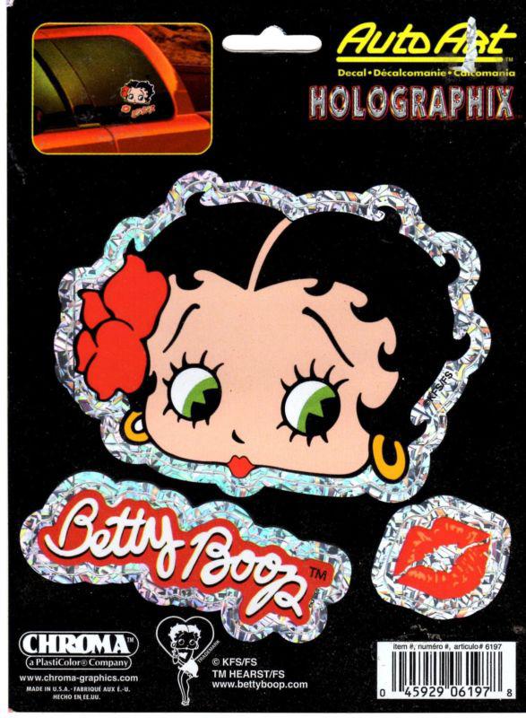 Betty boop decal