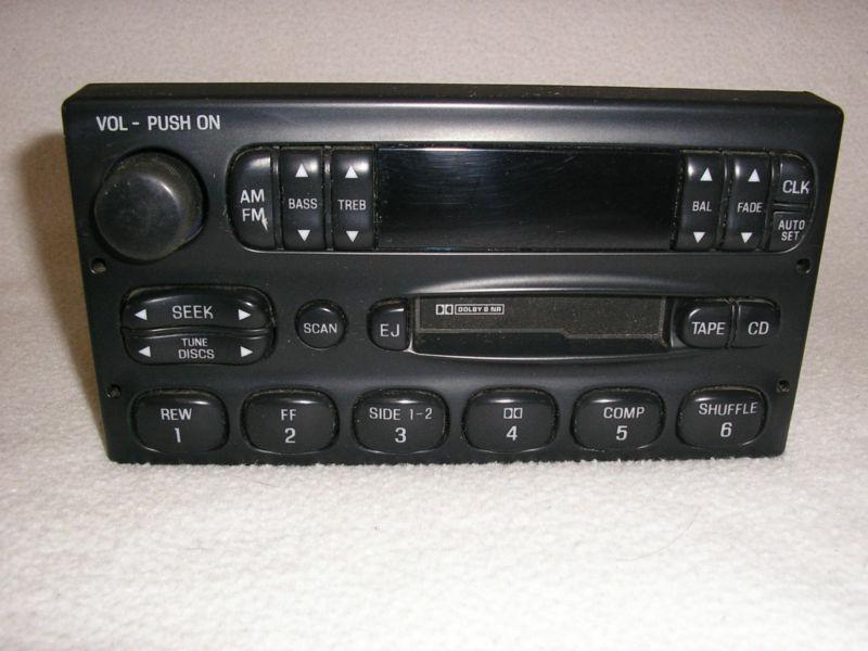 Ford 95 96 97 explorer mazda ranger am fm cassette stereo f57f19b165cg 