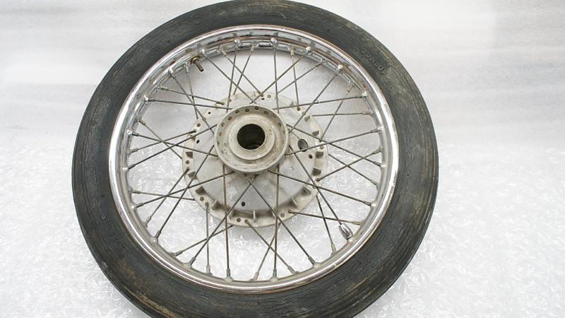 1971 triumph t120r bonneville t120 tr6 650 oif *399 dunlop 19" front rim mc270