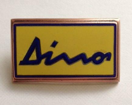 Genuine dino hood nose badge emblem by omea 206 246 60s 70s
