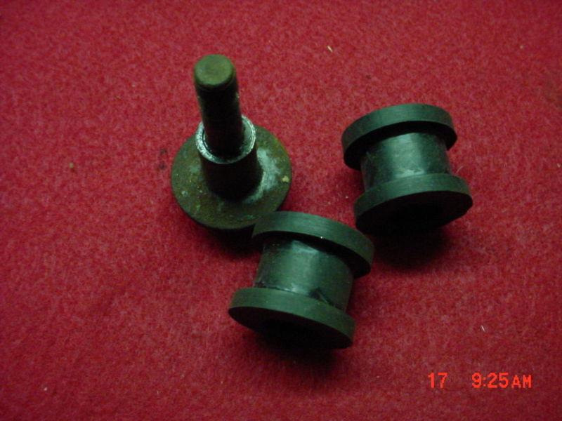 Willys jeep mb gpw cj2a...original generator bolt two rubber bushings