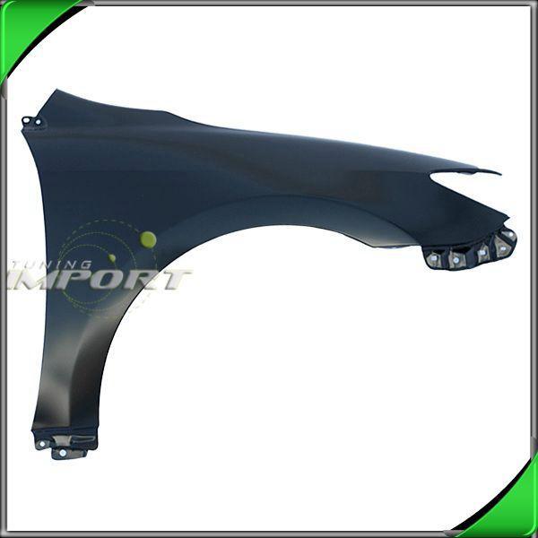 2005-2010 scion tc passenger right front fender primered black steel replacement