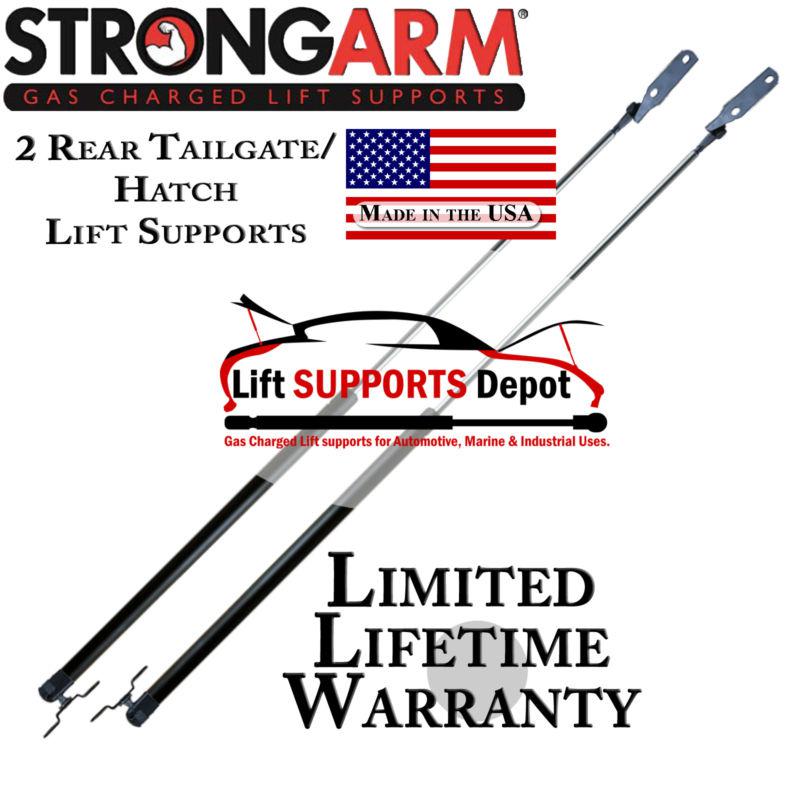 Strongarm 4929 4930 l&r (2) rear hatch gas lift supports/ boot, liftgate, strut