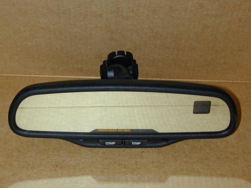 2004 04 chevy silverado truck rear view mirror compass temperature