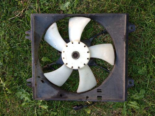 93-99 mitsubishi 3000gt  stealth radiator fans oem rare