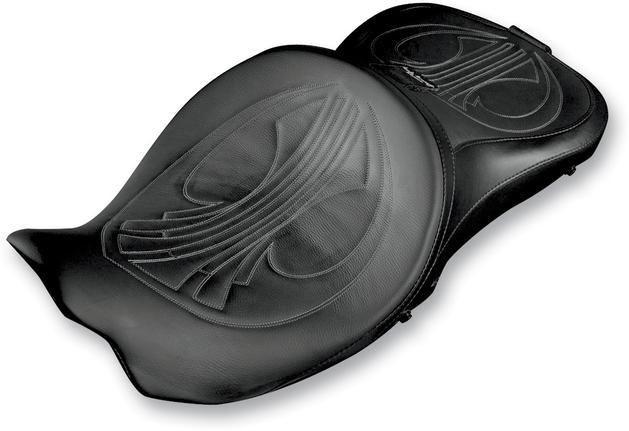 Danny gray airhawk longhaul 2-up xl seat w/slot harley fltrx custom 2010-2013