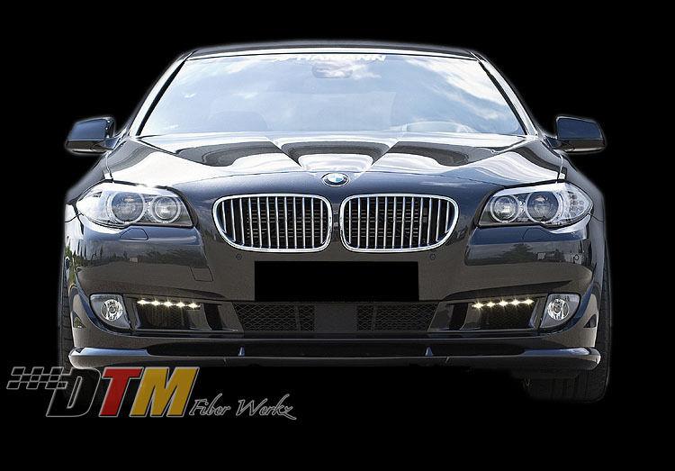 Bmw f10 5 series 535i 528i hm style front lip frp