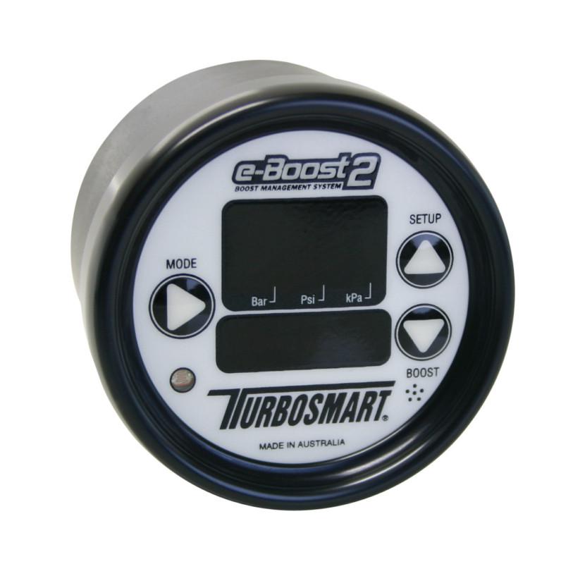 Turbosmart eb2 eboost2 electronic boost controller 66mm white-black ts-0301-1005